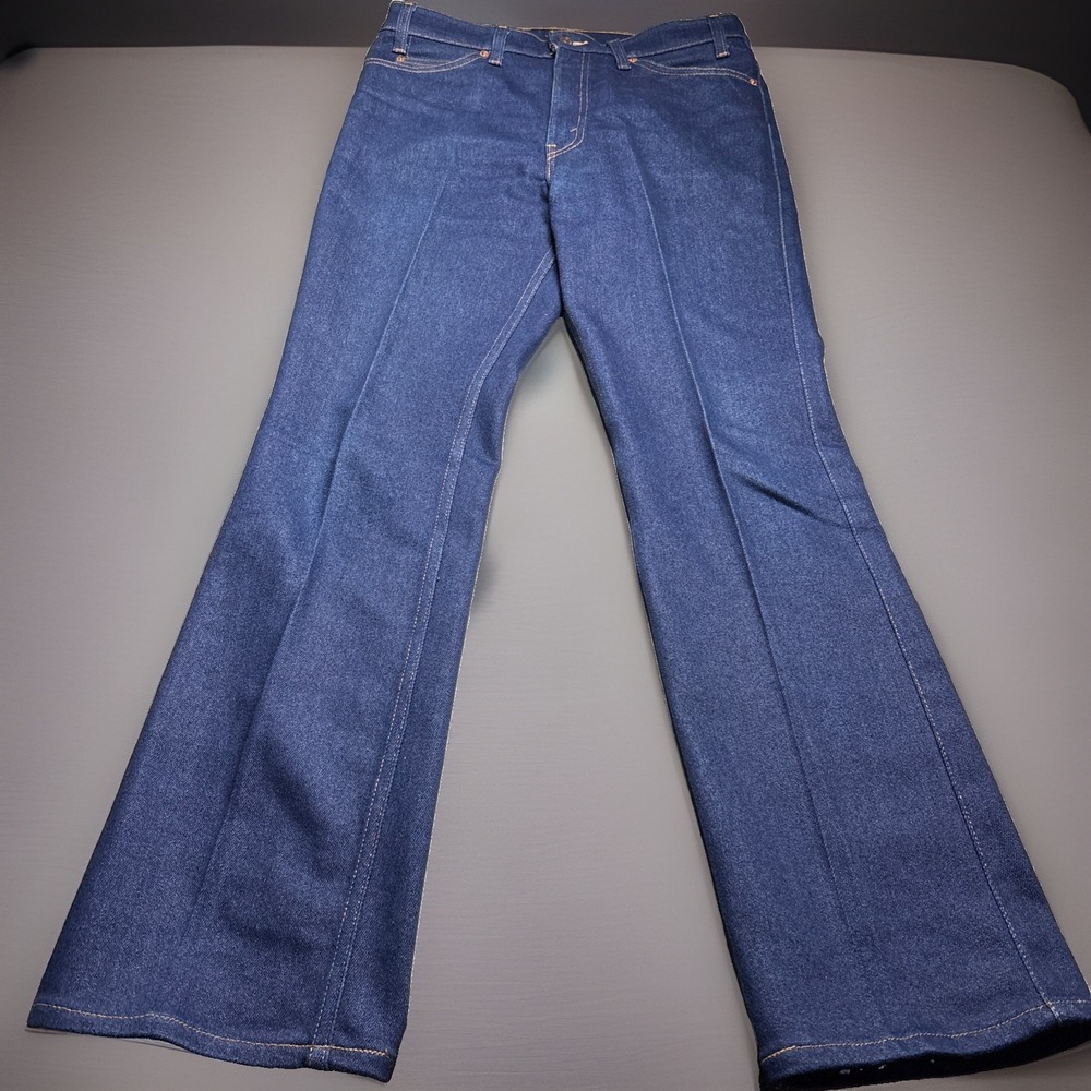 Levis 00517-0217 Orange Tab Jeans 517 Boot Cut Vintage Made In USA 90's 34X32